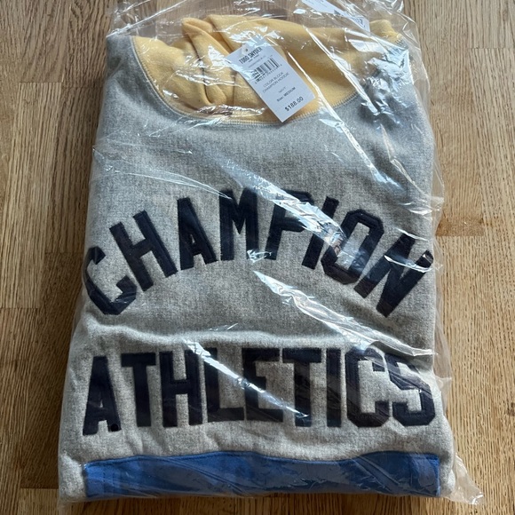 Todd Snyder Terry Color Block Champion Hoodie Men’s size Medium - Picture 11 of 11